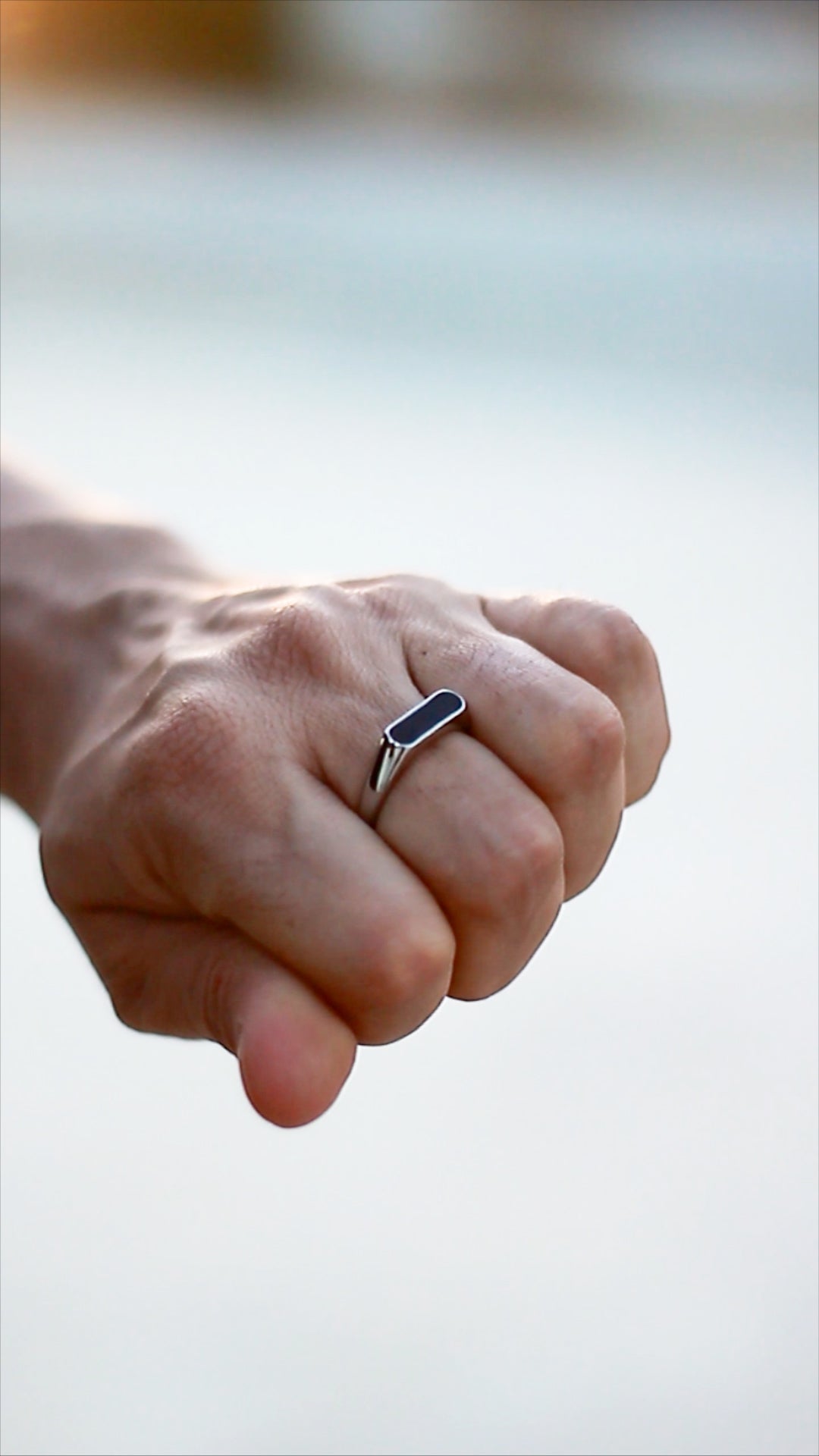 Signet Bar Ring